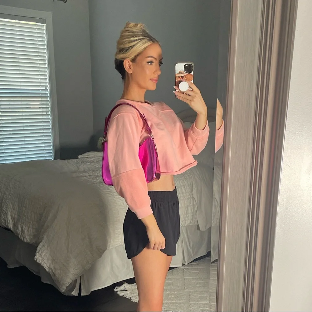 8 Other Reasons It Girl Shoulder Bag in Metallic Pink - Picture 7 of 15